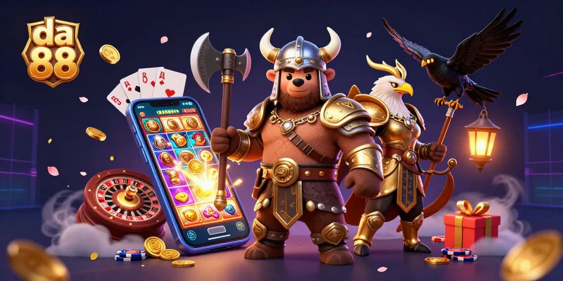 Engage with da 88's vibrant slot games featuring Viking characters and thrilling action