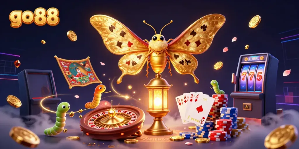 Immerse your gameplay with go 88's enchanting casino world filled with vibrant characters and golden winnings.