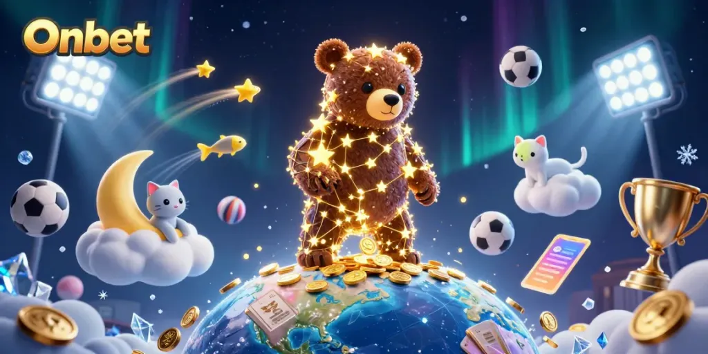 Experience thrilling moments with Onbet and celestial characters amidst a dynamic sports betting scene.