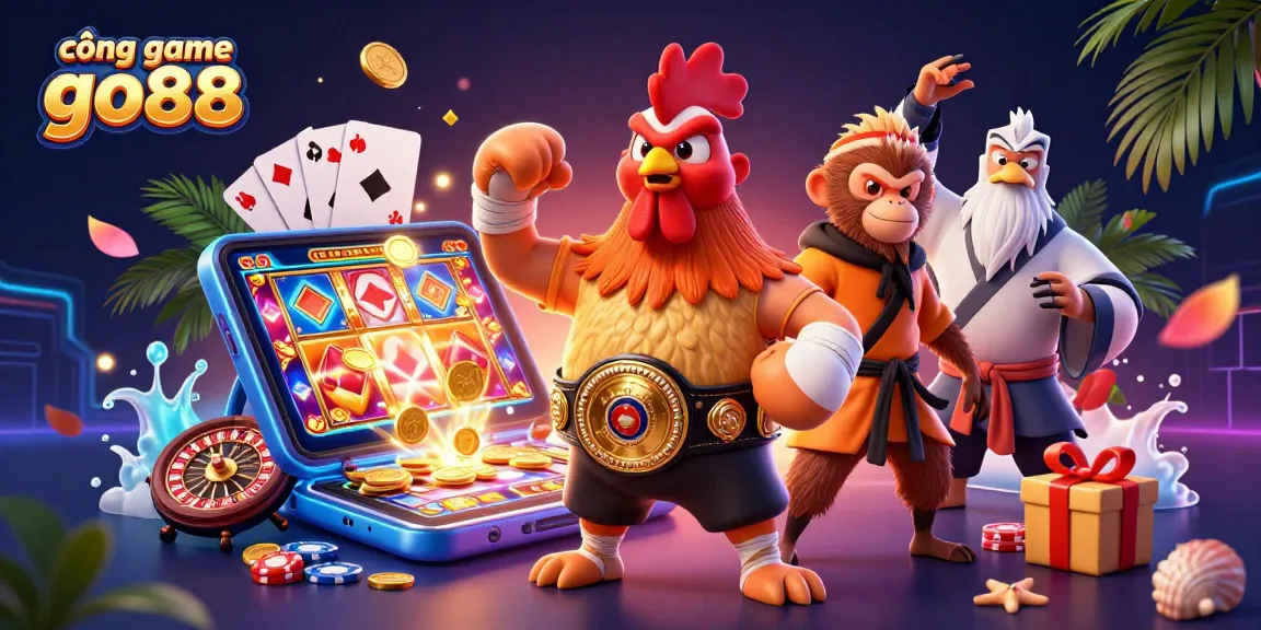 Engage with the cổng game go88 as 3D characters battle in dynamic casino-themed action.
